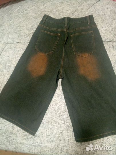 Шорты buggy у2k. Бриджы оверсайз