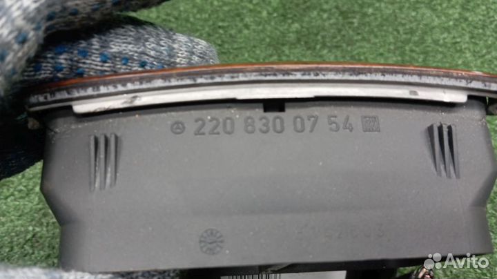 Блок управления климат-контролем Mercedes-Benz S-Class Задний