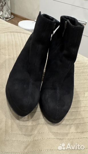 Ботильоны женские замшевые