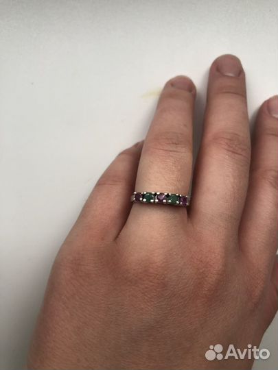 Кольцо серебряное 925 женское