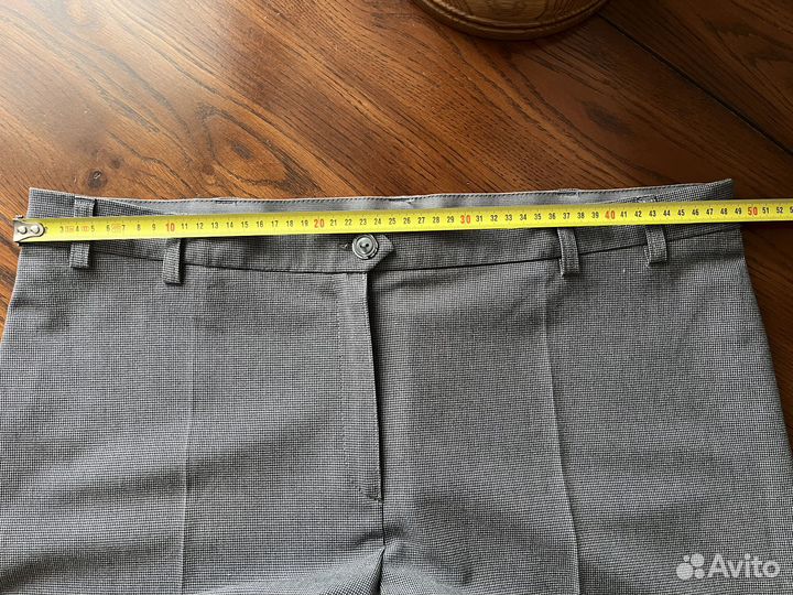 Брюки на широкую талию классические женские (р.52)