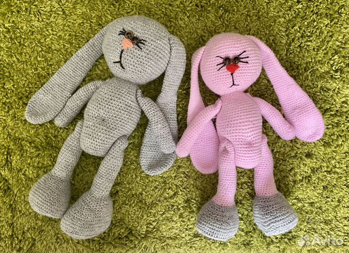 Вязаные игрушки ручной работы