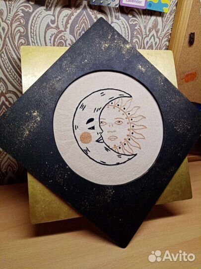 Вышивка гладью на фетре