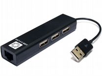 3-port USB2.0 Hub 5bites UA2-45-06BK #257846