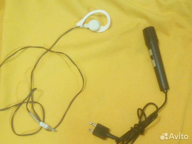 Наушник СССР мт 2м & Микрофон