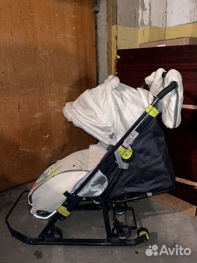 Коляска санки ника