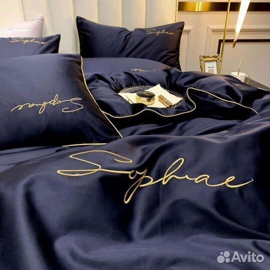 Постельное белье сатин жаккард евро