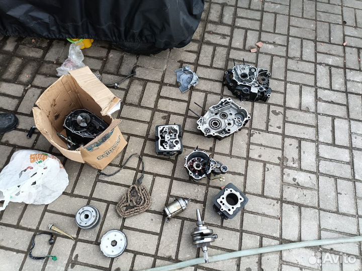 Двигатель на запчасти 150cc BSE