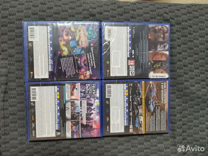 Игры PS4, PS5, xbox диски новые, цены в описании