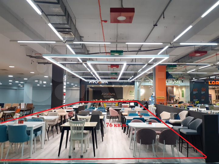 Торговая площадь, 76 м²