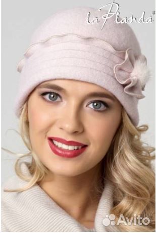 Шапка (шляпка) женская осенне-зимняя Шерсть, Новая