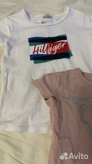 Tommy hilfiger футболка детская