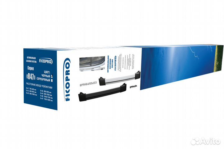 Багажник на крышу Volvo XC70 FicoPro