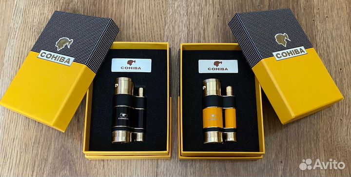 Хьюмидор Cohiba зажигалка сигарная