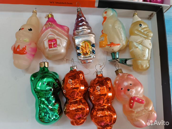 СССР ёлочные игрушки