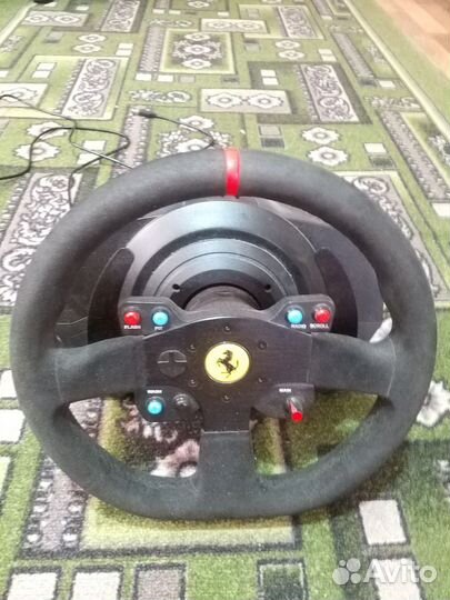 Thrustmaster t300 Ferrari alcantara edition + кпп