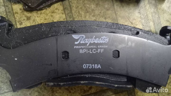 Колодки тормозные передние Raybestos BPI-LC-FF