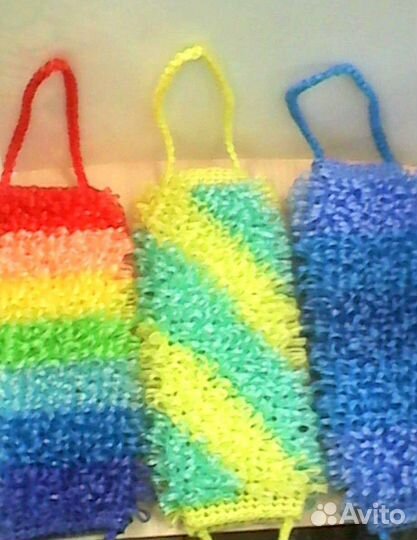 Мочалки ручной работы