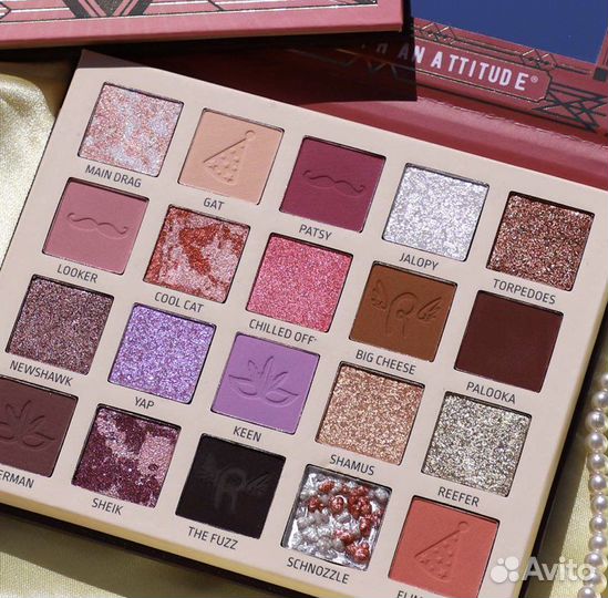 Палетка теней Rude the city of dreamy lights