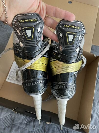 Хоккейные коньки bauer 3s supreme, 1.5d