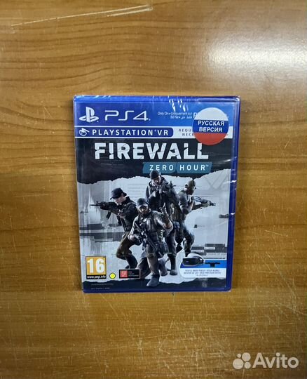 PS4 Firewall Zero Hour (VR, новый, на русском)