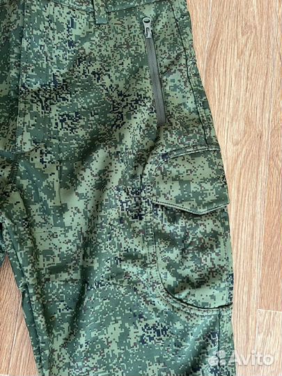 Штаны тактические военные софтшел (цифра)