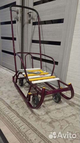 Детские санки с колесами