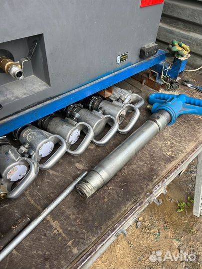 Аренда компрессора с отбойными молотками