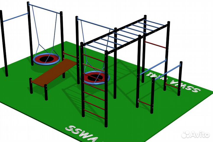 Спорткомплекс уличный Воркаут площадка