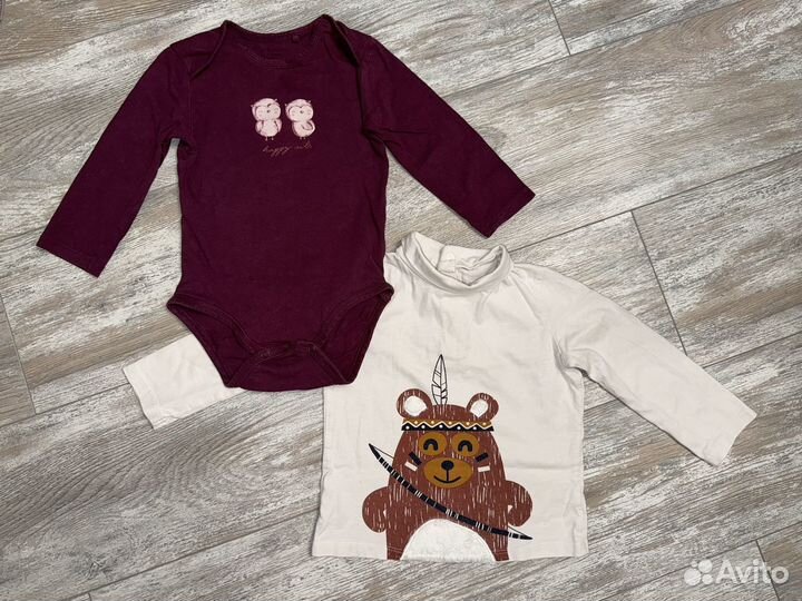 Вещи пакетом для девочки 80