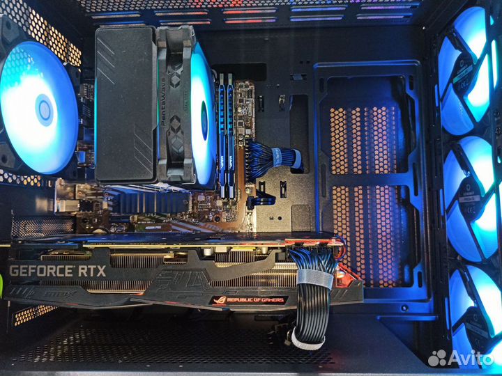 Игровой Пк RTX 2070Super/ Ryzen 5500/DDR4/ SSD 512