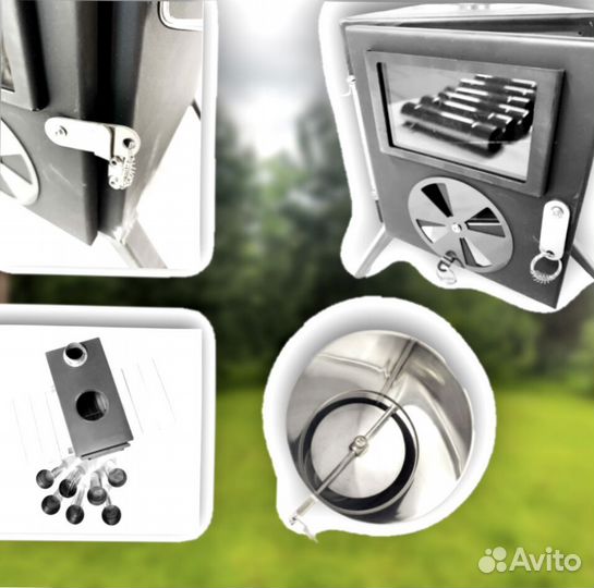 Печка для зимней палатки