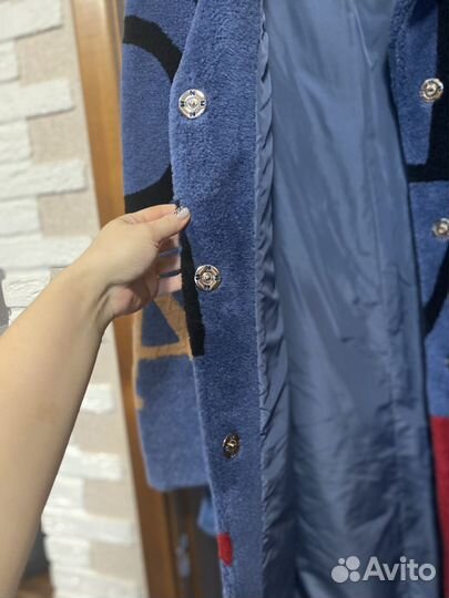 Шуба из натуральной шерсти овчины