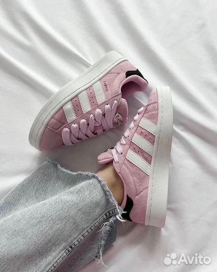 Кроссовки женские adidas campus pink