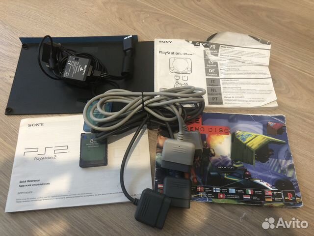 Карта памяти ps2+стойка для ps2