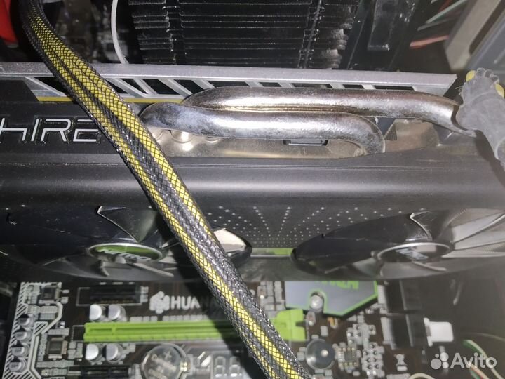 Видеокарта rx580 4gb Sapphire Nitto+