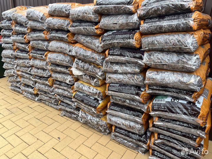 Сосновая кора/мульча фракция 50 мм