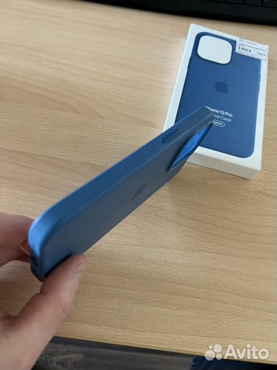 Оригинальный чехол Apple для iPhone 13 Pro (синий)
