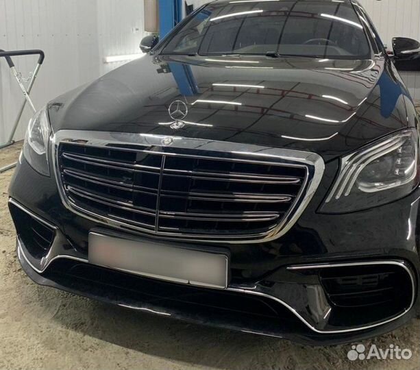 Обвес S-class w222 в стиле S63 AMG рестайлинг +