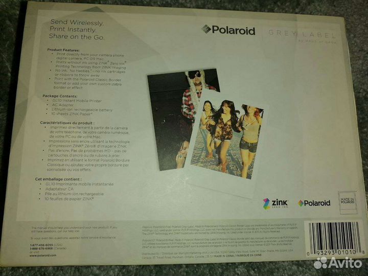 Polaroid GL10 Полароид Фото