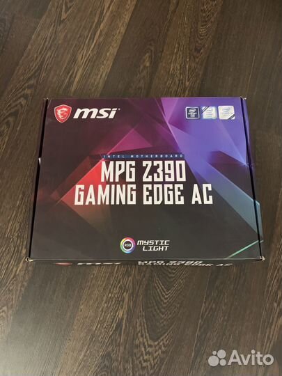Материнская плата msi lga1151 MPG Z390 gaming edge