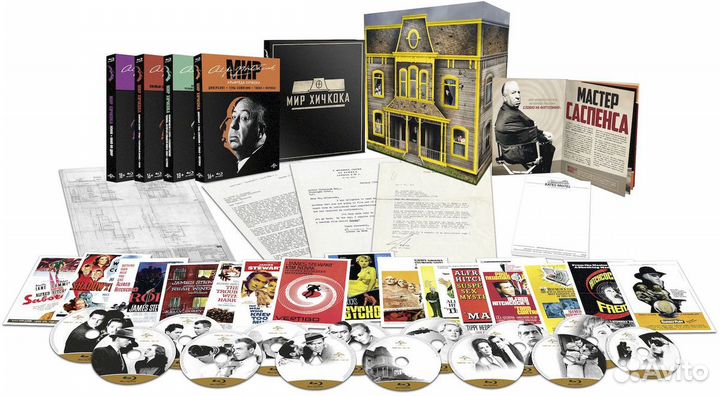 Хичкок- Коллекция Фильмов (14 Blu-Ray)