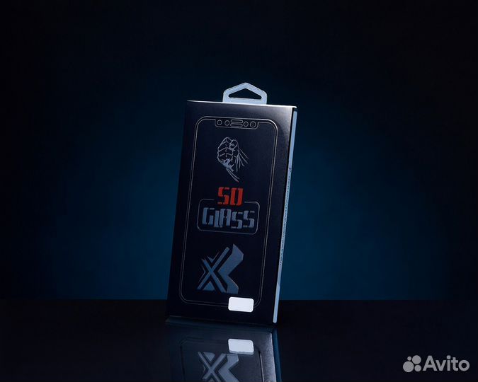 Защитное стекло Glass 5D для Samsung Galaxy J6 Plu