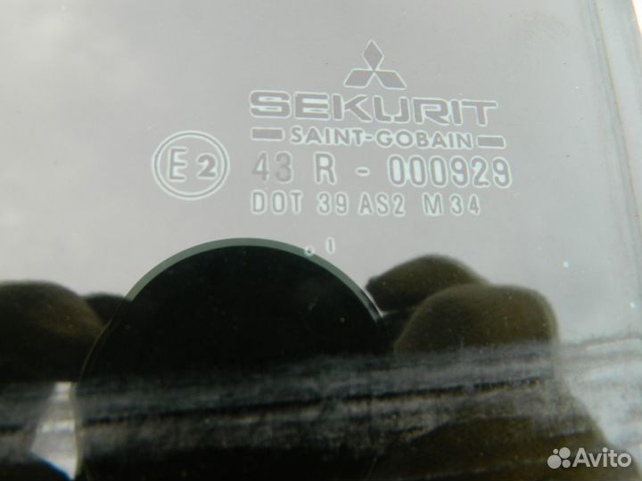 Стекло двери заднее левое Kia Spectra 2001-2011