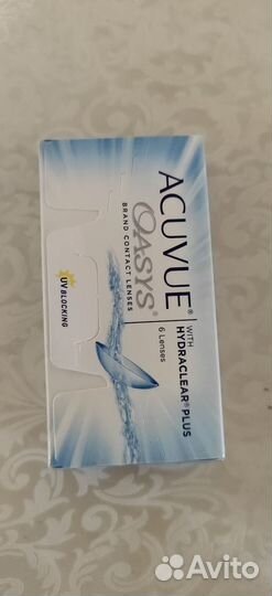 Линзы контактные acuvue oasys двухнедельные