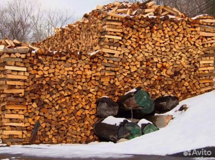 Дрова зимней заготовки
