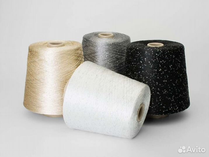 Пряжа/ Альпака/ Вискоза Пайетки/ Италия