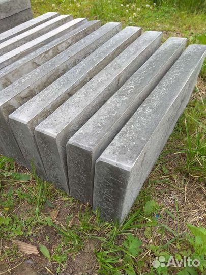 Тротуарная плитка, бордюр, отлив