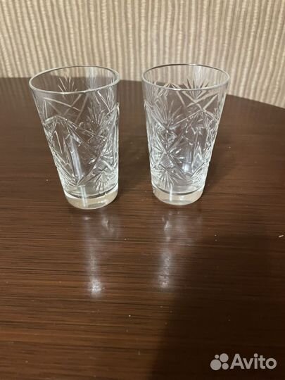 Хрустальные стопки рюмки СССР