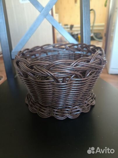 Кашпо, корзины, чаши из ротанга